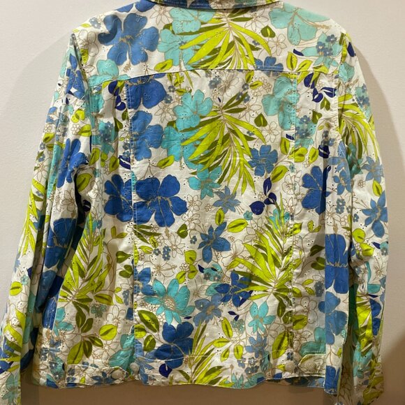 Drapers & Damon's Floral Jacket Pockets - Picture 4 of 6